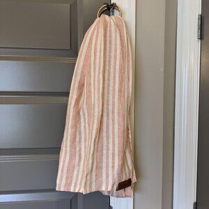 Wildbird Pattern Linen Standard Length Ring Sling in Egyptian
